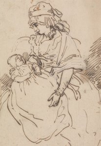 Una madre e un bambino